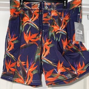 BRAND NEW Uzzi Swim Trunk Style MBS04 Navy XL Men Original Price $50